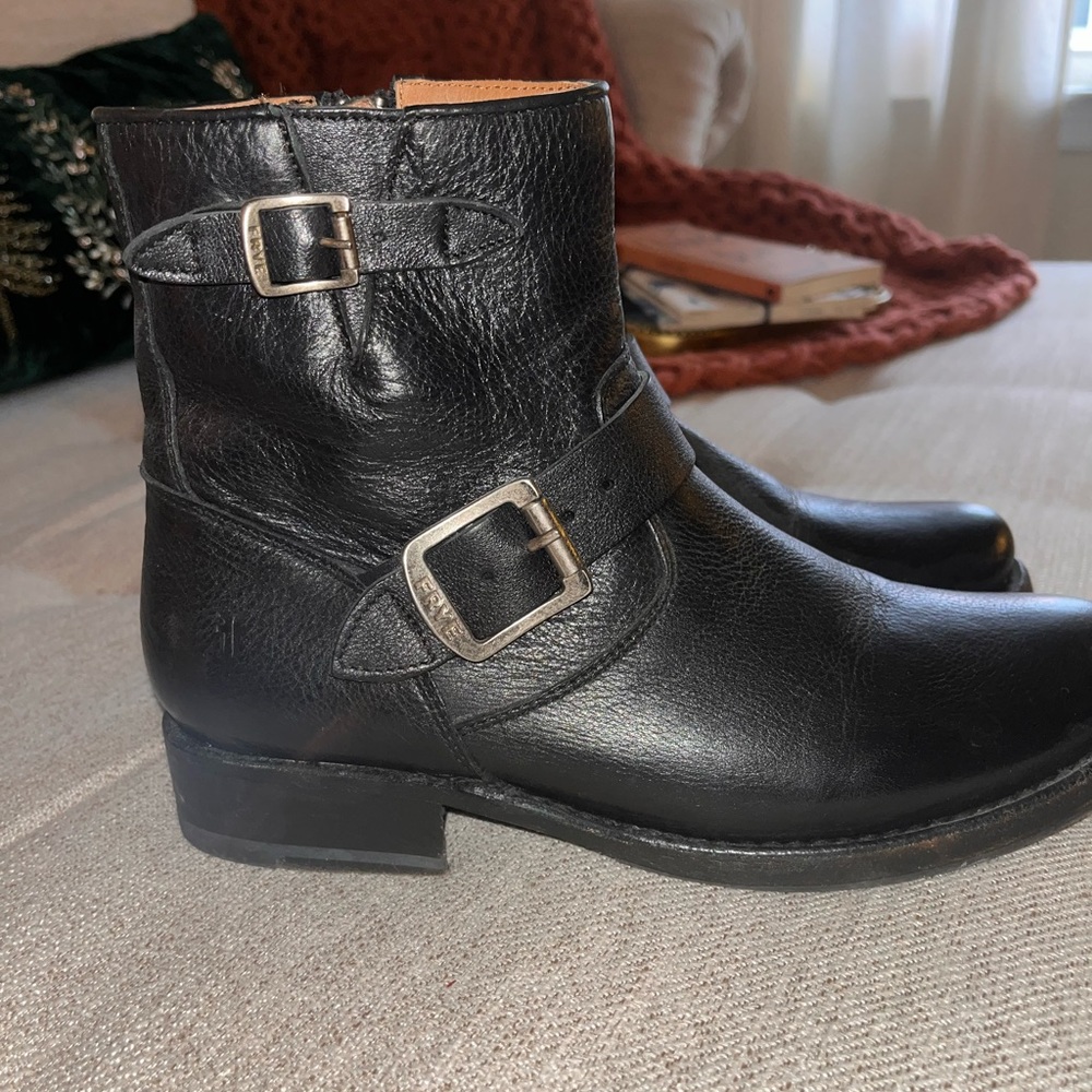 Black boots